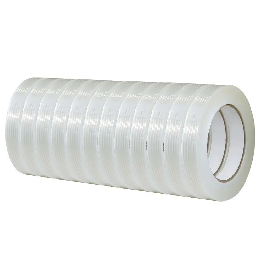 

Лента для обвязки FIL795 мононаправленная, армированная стекловолокном, сверхпрочная, для тяжелых условий эксплуатации, коммерческого класса, 3/4 дюйма Широкий