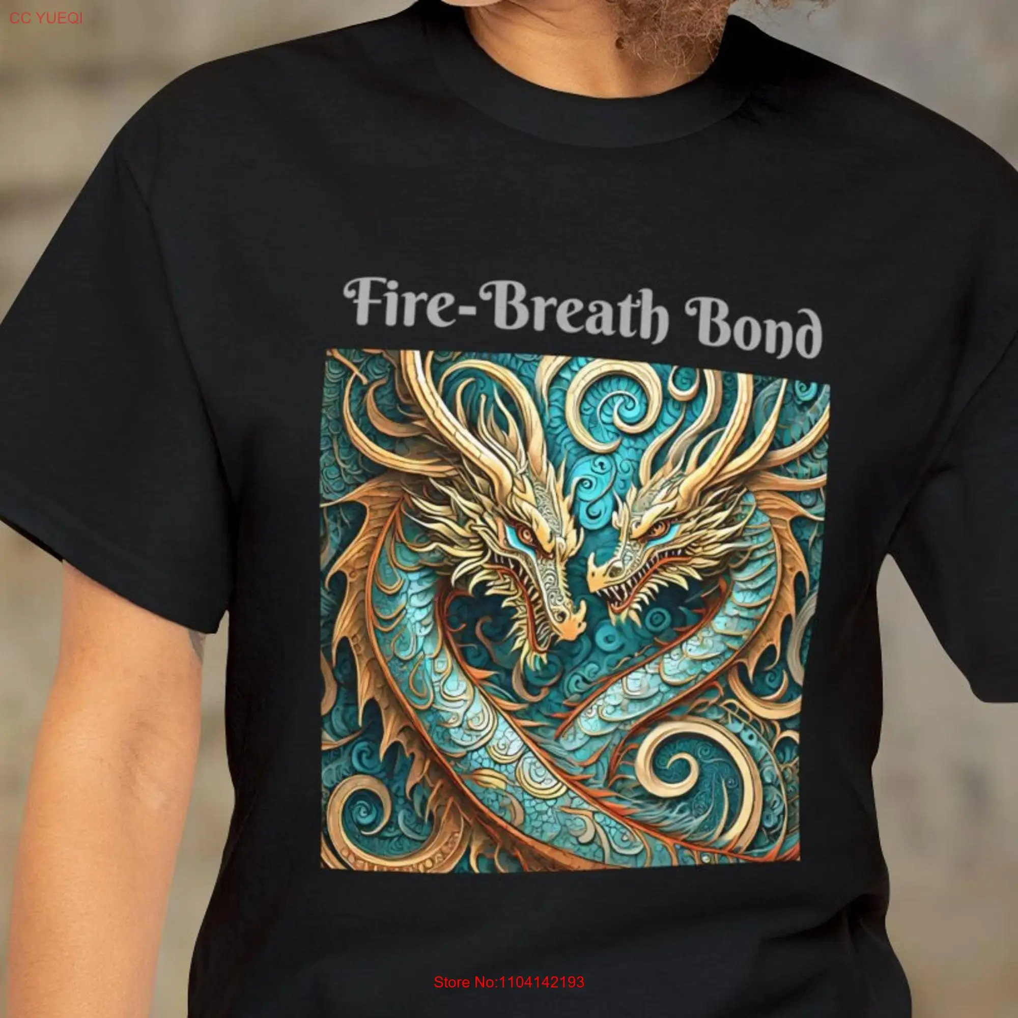 Dragon Fire T Shirt DND Dungeon Master Lover Fantasy Mythical long or short sleeves