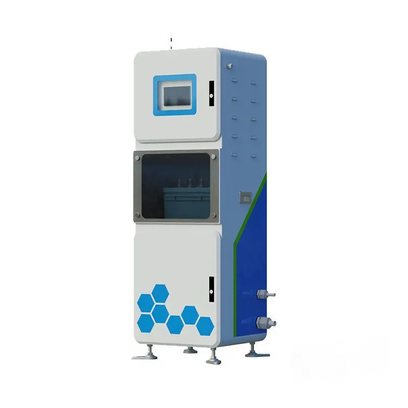 

Water quality monitoring station microsystem collection display analysis temperature dissolved oxygen conductivity turbidity