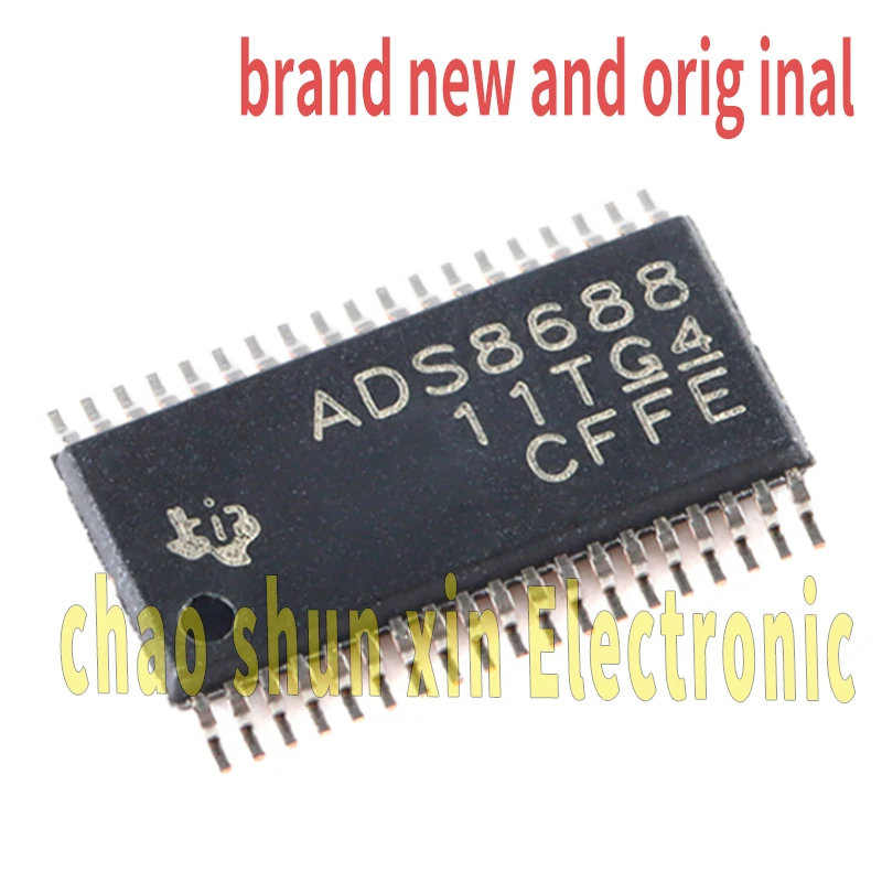 

Ads8688Idbtr Brand New Genuine Patch Tssop-38 16-Bit Analog Converter Chip Silk Screen Ads8688