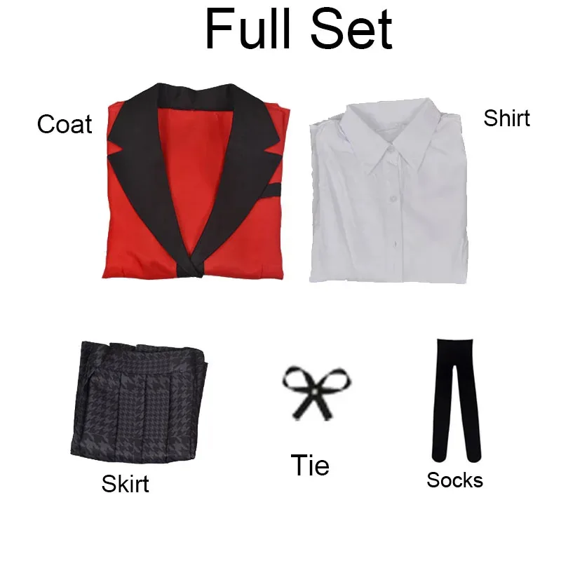 2025 yiyi 2023 Costumes Compulsive Gambler Ririka Momobami Cosplay Wigs Halloween Women Party Costume