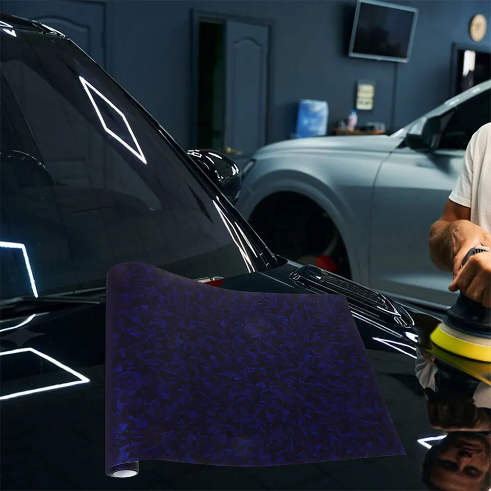 

Carbon Fiber Decorative Rear View Mirror Sticker Pet Waterproof Sunproof Scratch Resistant Car Interior Accessory Automotive