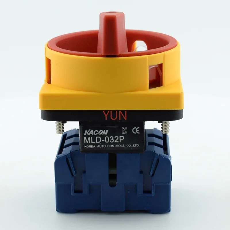 

Imported main control switch MLD-032PE isolation switch 3P32A multi padlock handle genuine product