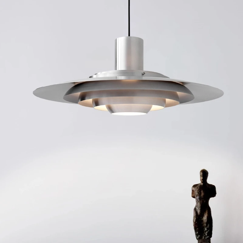 

Aluminium LED Chandelier Modern Minimalist Luxury Pendant Light Restaurant Kitchen Study Lighting Lamps Home Decor Items Lights