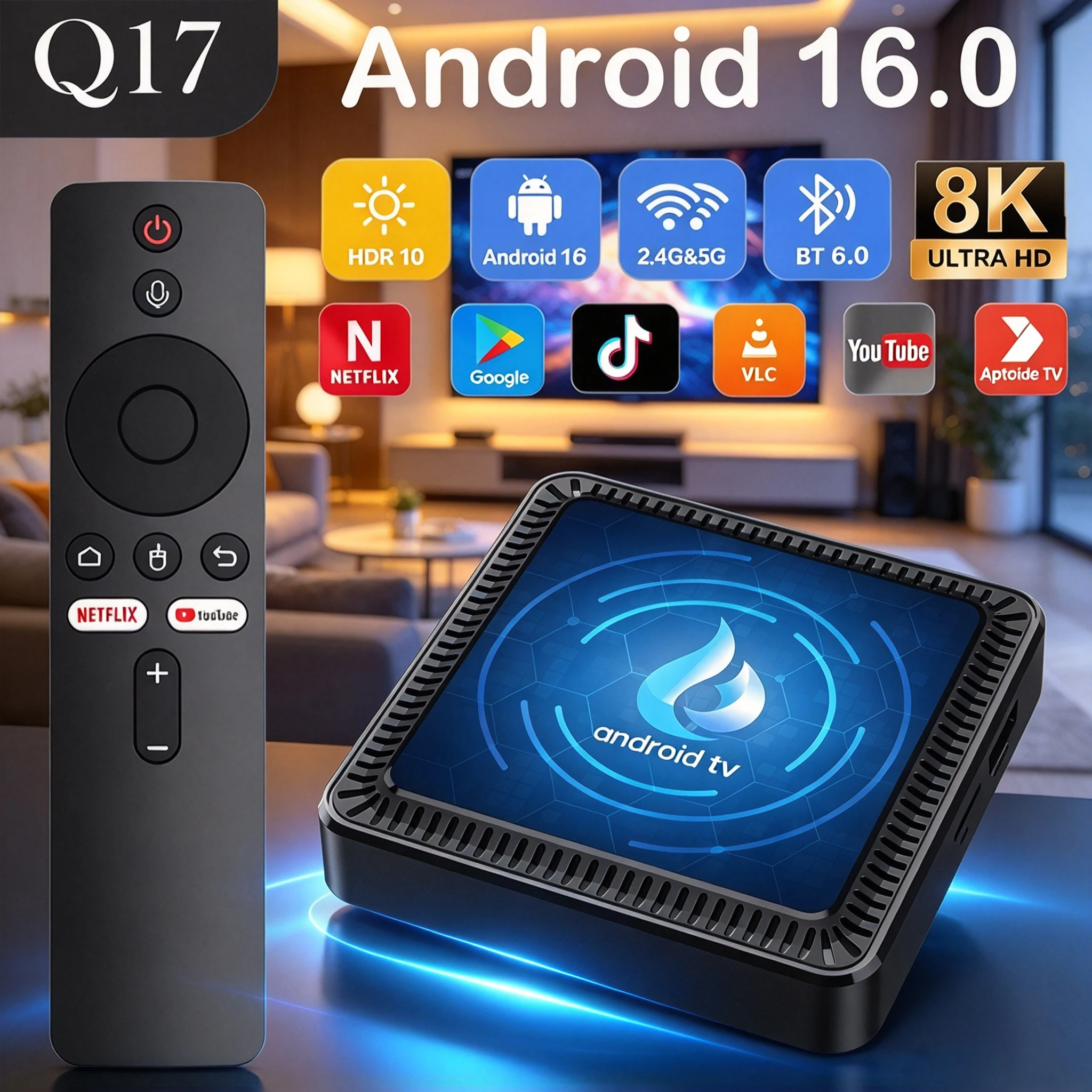 Ddr3 8Gb - Nuevo Smart TV Box Wifi Android