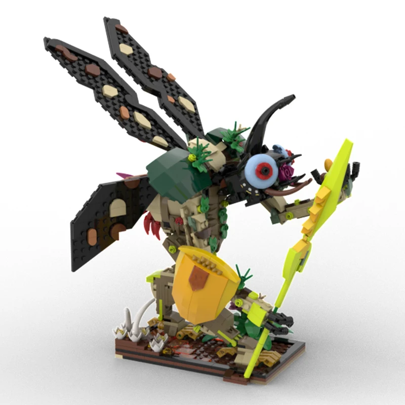 959pcs MOC Insect Warlord Monsters Brick Model Assembled Toys Creative Children's  Holiday Gifts