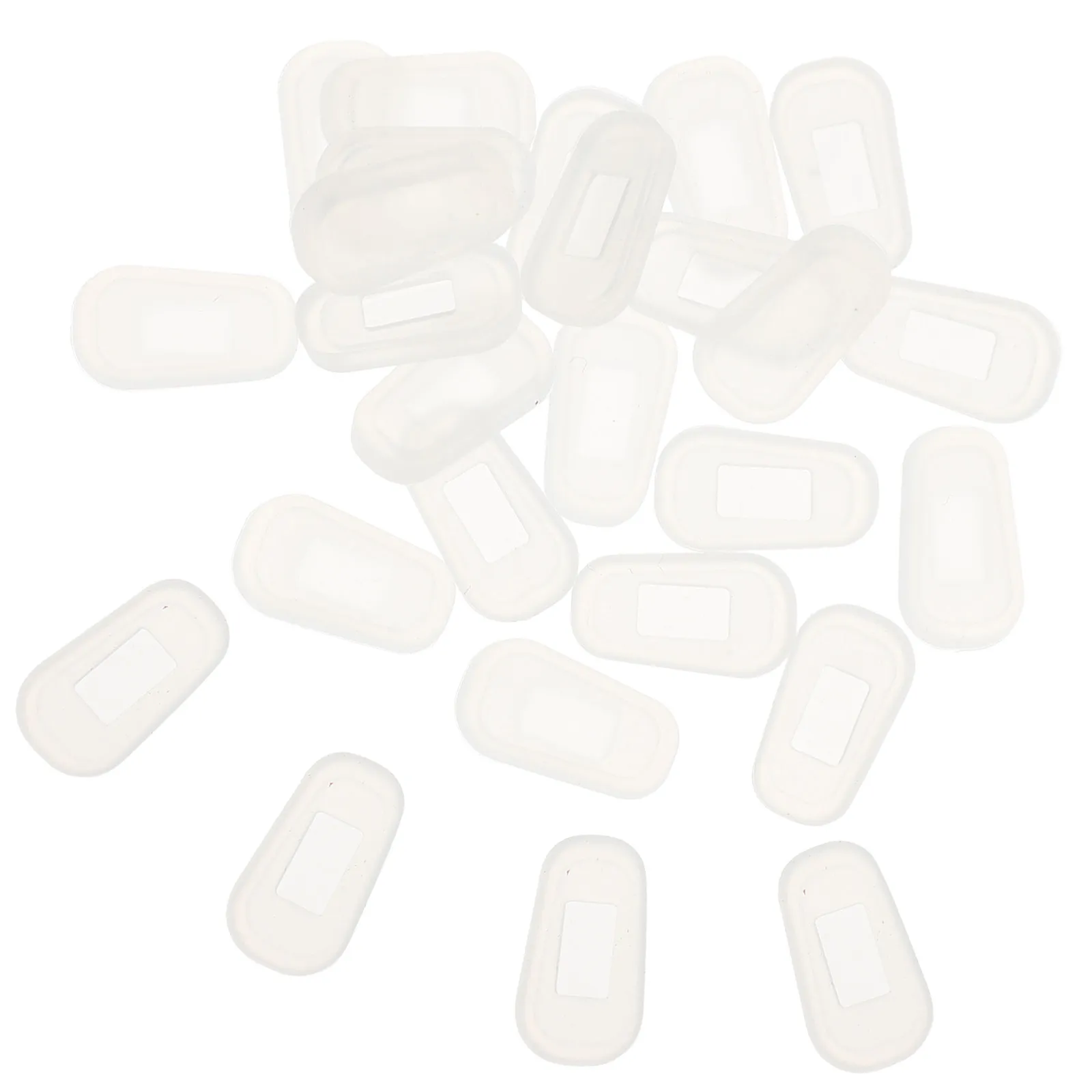 

12 пар силиконовых противоскользящих накладок для носа, мягкие сменные подушечки для оправы очков, для оптических нужд