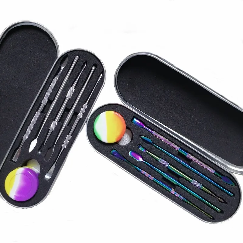 Nail art dead skin steel push Metal spoon Smoking Pipe oil cleaning Snuff spoon Candle Carving Pressing Rod Tool Men women Gift view 5