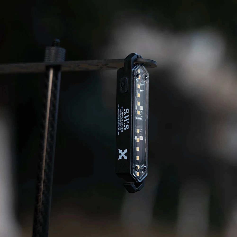 الرياح حبل مشبك ضوء نوع-C شحن الرياح حبل تحذير ضوء ستبليس يعتم خيمة مصباح لتهيئة الجو للتخييم في الهواء الطلق نزهة #4