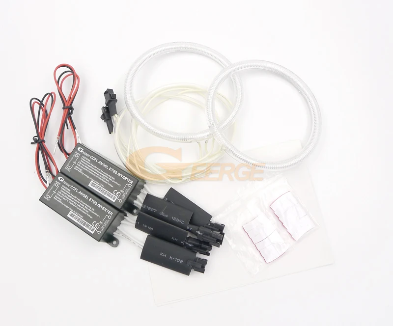For Volvo C30 C70 2006 2007 2008 2009 Excellent Ultra Bright CCFL Angel Eyes Halo Rings Kit Car Accessories