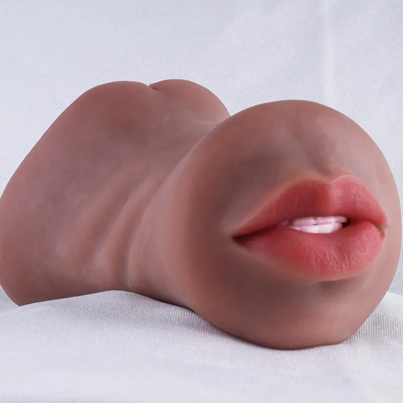 Vagina Artificial para Masturbación, Vagina Realista de Bolsillo, Juguete Sexual para Hombre, Estimulador de Pene, Masturbación Femenina, Boca Oral