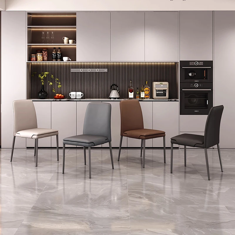 

Set Of 2 Beautiful Dining Chairs Minimalist Classic French Comfortable Dining Chairs Luxury Elegant Chaise Restaurant Furniture