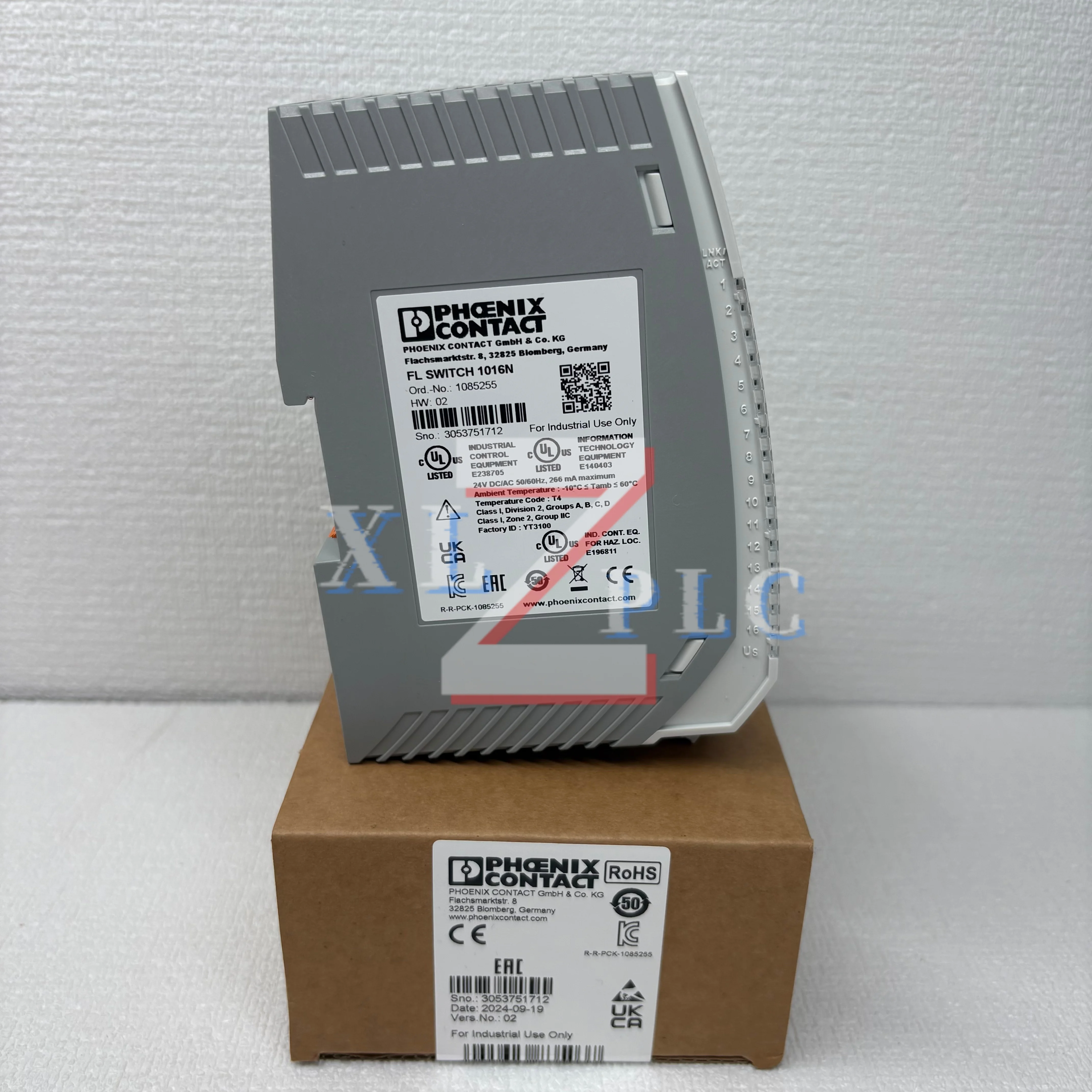 1085255 FL SWITCH 1016N Interruptor industrial nuevo en caja