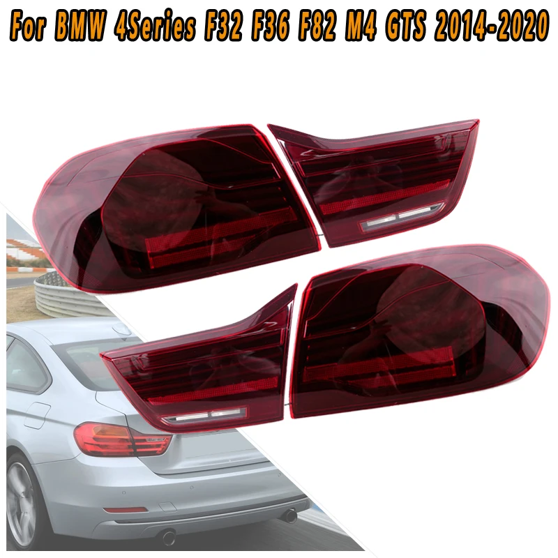 Tail Light LED Turn Signal Lights Plug and Play Auto Accessories For BMW 4 Series F32 F36 F82 M4 GTS 2014 2015 2016 2017-2020
