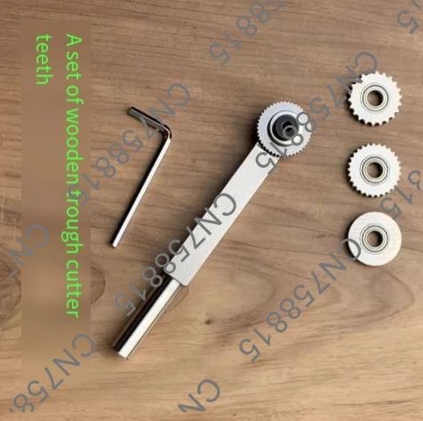 wheel cutters wood carving accessories, texture wood carving tools, spiral cutting tools，Texture and spiral forming systems