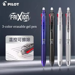 Japan PILOT 3Colors Erasable Pen Multi-function Gel Pen Frixion LKFB-60EF Quick-drying Smooth Stationery 0.5mm School Supplies