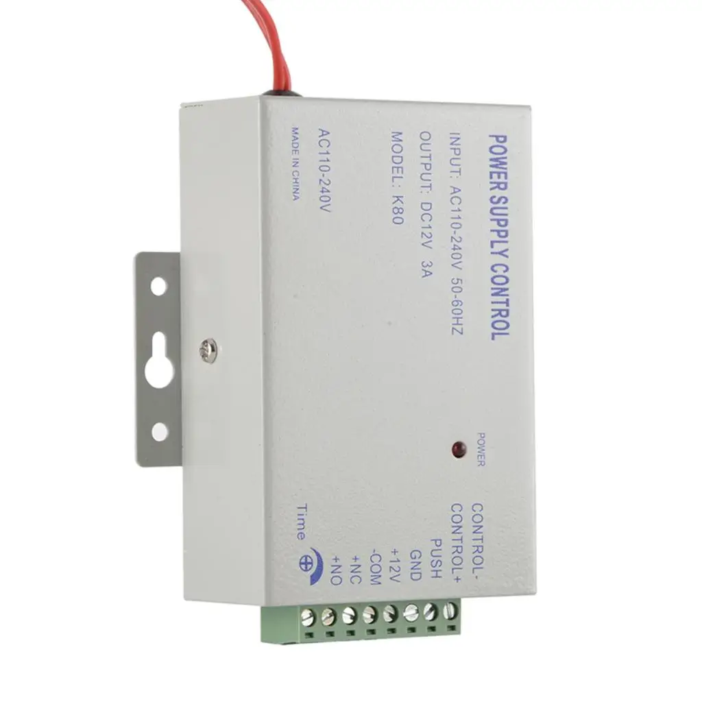

12V3A Smart Lock Door Power Supply Access Control Kit for Easy Installation and Global Use