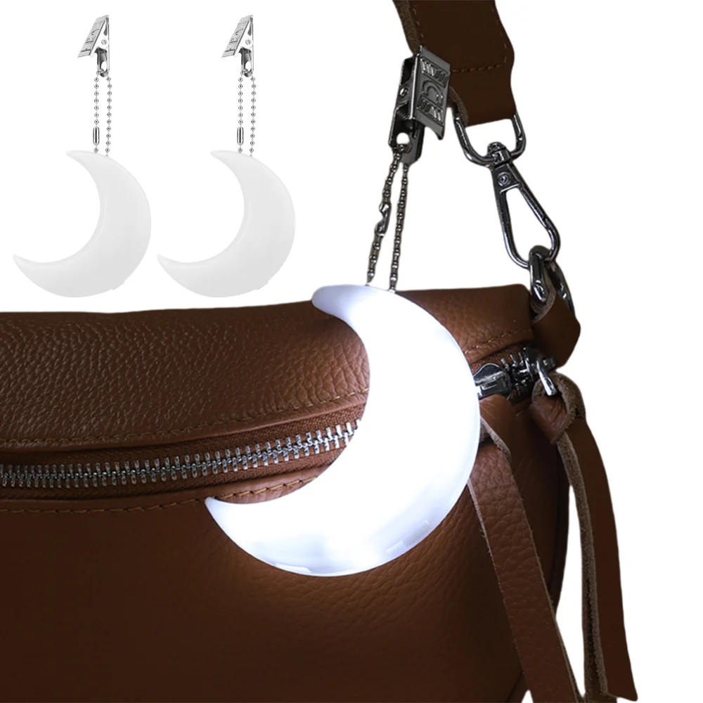 2/3 pçs led lua em forma de letreiro sinais iluminar lua luzes da noite com sensor automático bateria operado lâmpada lua crescente