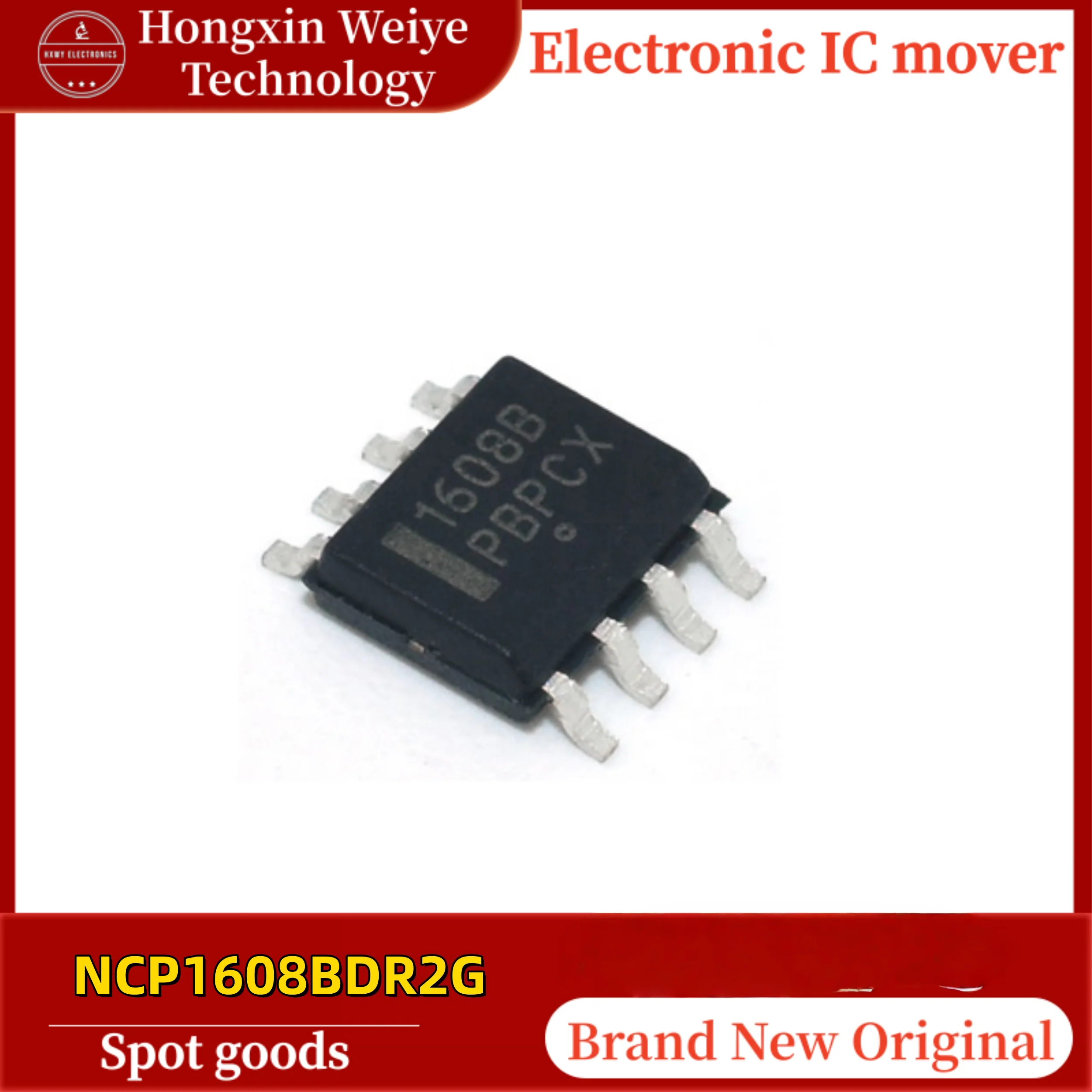 10/20 PCS NCP1608BDR2G 1608 AC-DC Controller and Regulator Brand New In Stock Fast Shipping