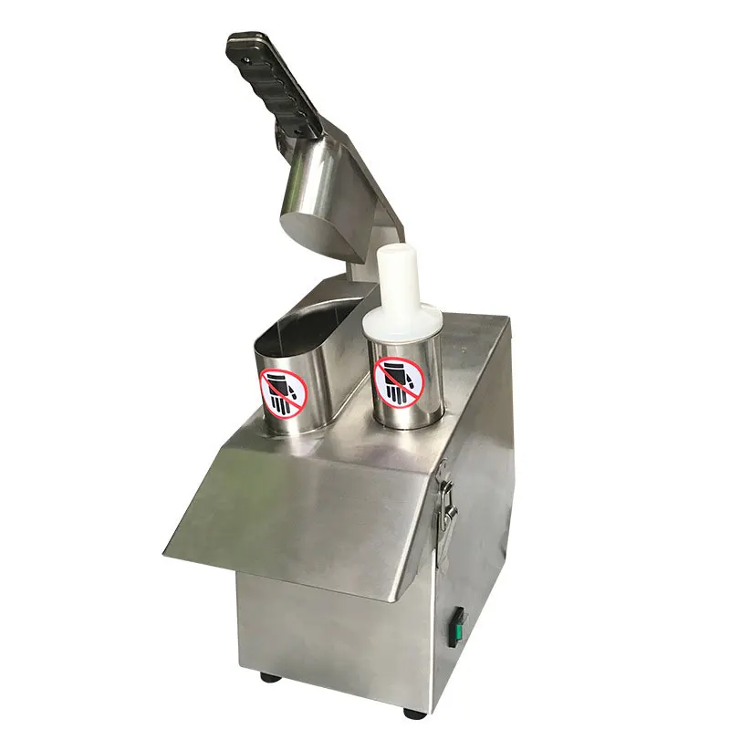 Máquina automática de corte de vegetais, melão, frutas, fatiador de aço inoxidável, equipamento de corte multifuncional