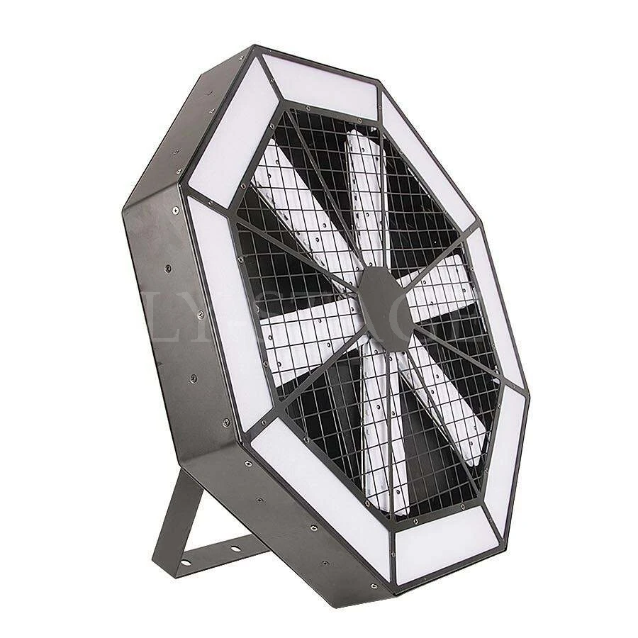 

New Arrival Stage Background Light Rotating Fan Led Effect