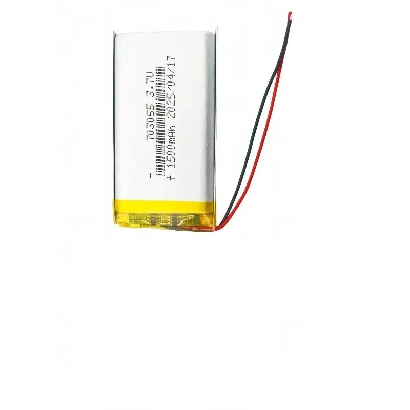 703055 3.7V 1500mAH High-capacity Lithium-ion Rechargeable Battery