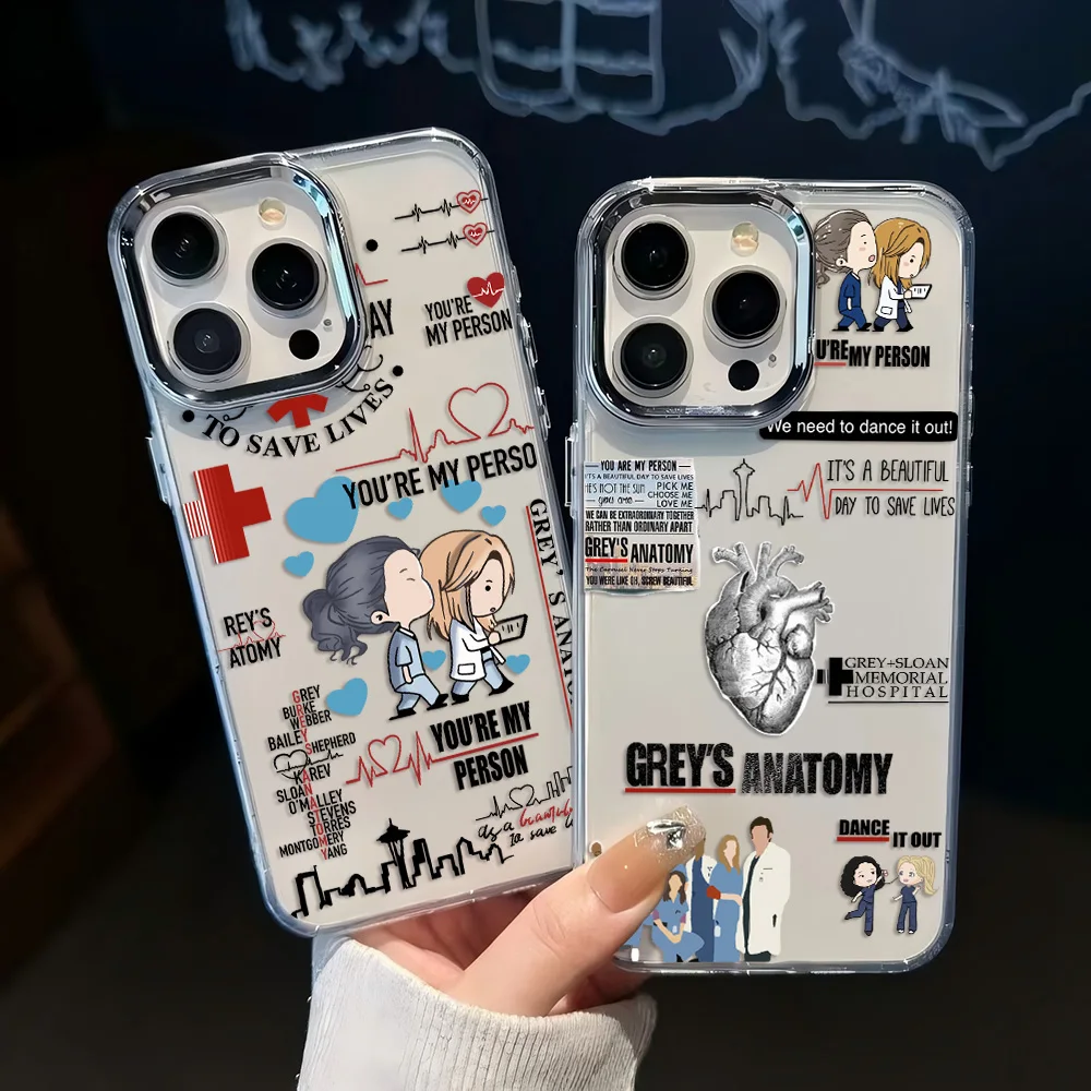 Funda de teléfono Grey Anatomy You Are My Person para Samsung Galaxy A56 A36 A26 A06 A55 A35 A16 A06 A54 A05S A05 A73 A53 A33 4G 5G