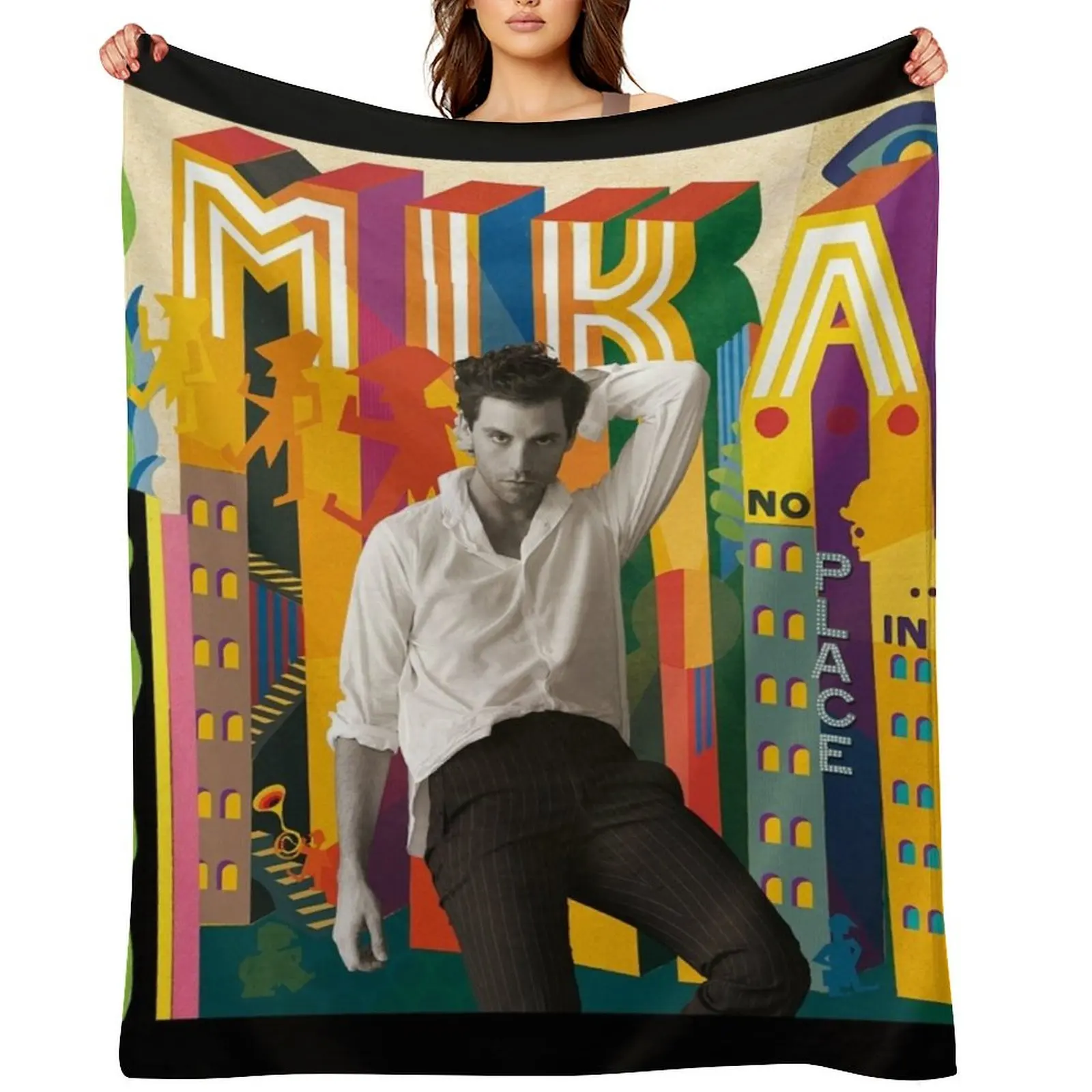 

Mika no place in heaven Throw Blanket Heavy Baby Thermal Beach Blankets