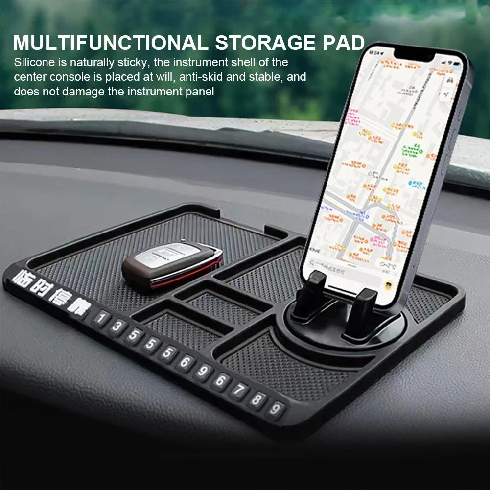 Auto Armaturenbrett Auto Anti-Rutsch-Matte Multifunktionale Auto Telefon Kissen Klebrige Anti-Rutsch-Matte für Navigation Auto Innen Zubehör