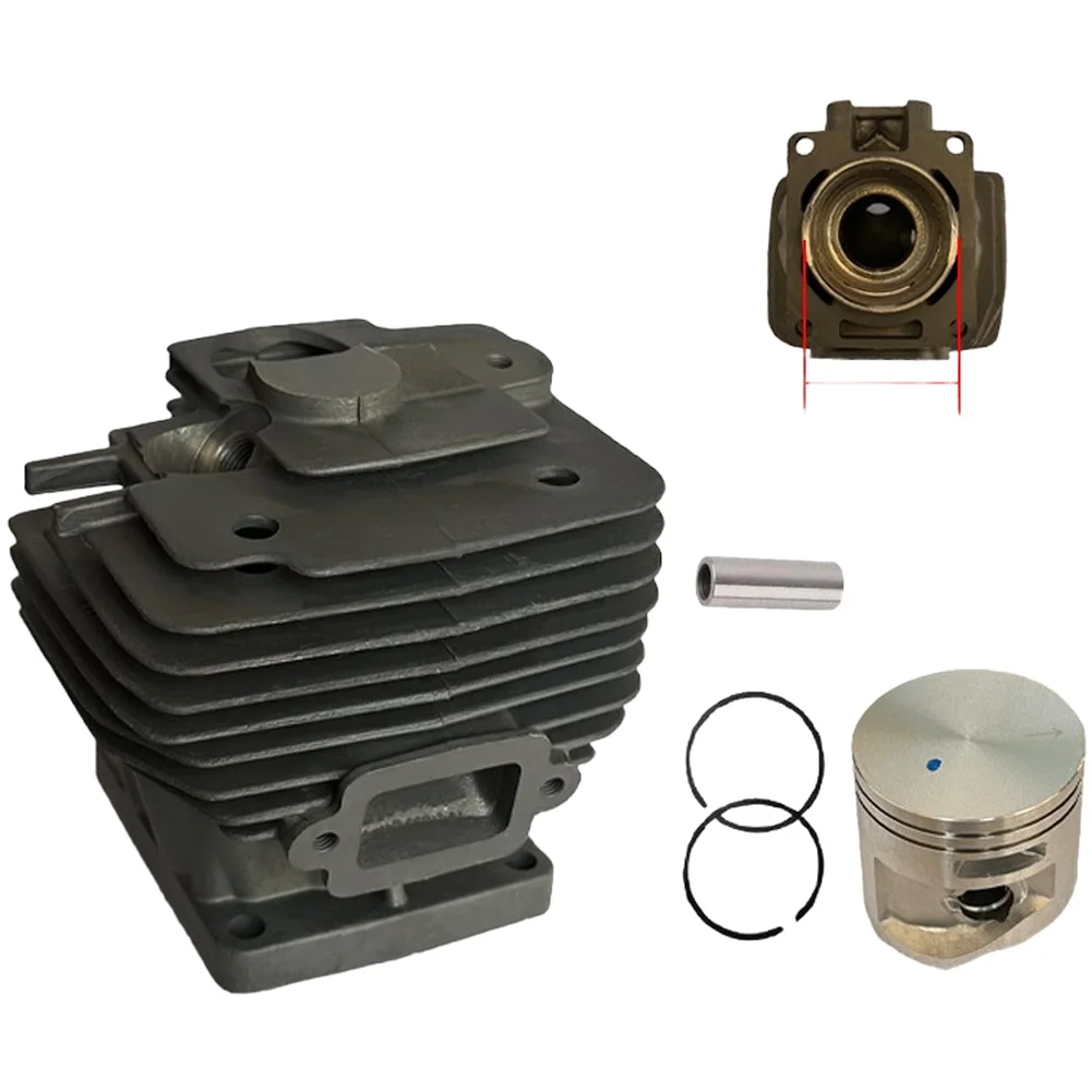 Cylinder Assembly for MS441 For chainsaw 50mm Bore Replacement Part Compatible with For piston 756g 15 10 8cm Dimensions