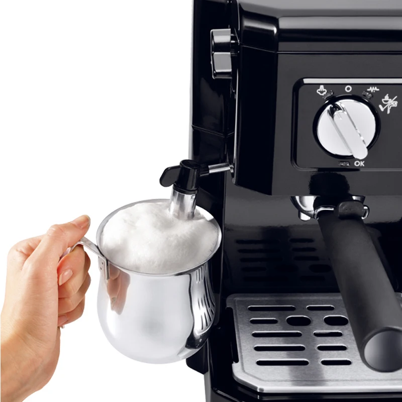 Máquina de café do agregado familiar uma peça bomba filtro gotejamento italiano americano pote de café a vapor