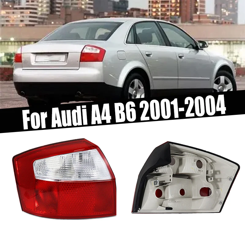 For Audi A4 B6 2001-2004 Saloon For Car 8E5945217 8E5945218 Rear Stop Brake Light Tail Light Left Right High Quality Singal Lamp
