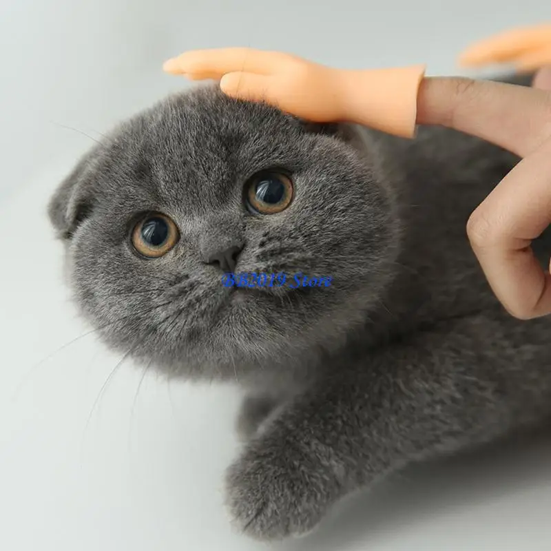 Q0KB Tiny Hand Mini for Doll Finger Puppet Toy Interactive Parent-Child Party Activit