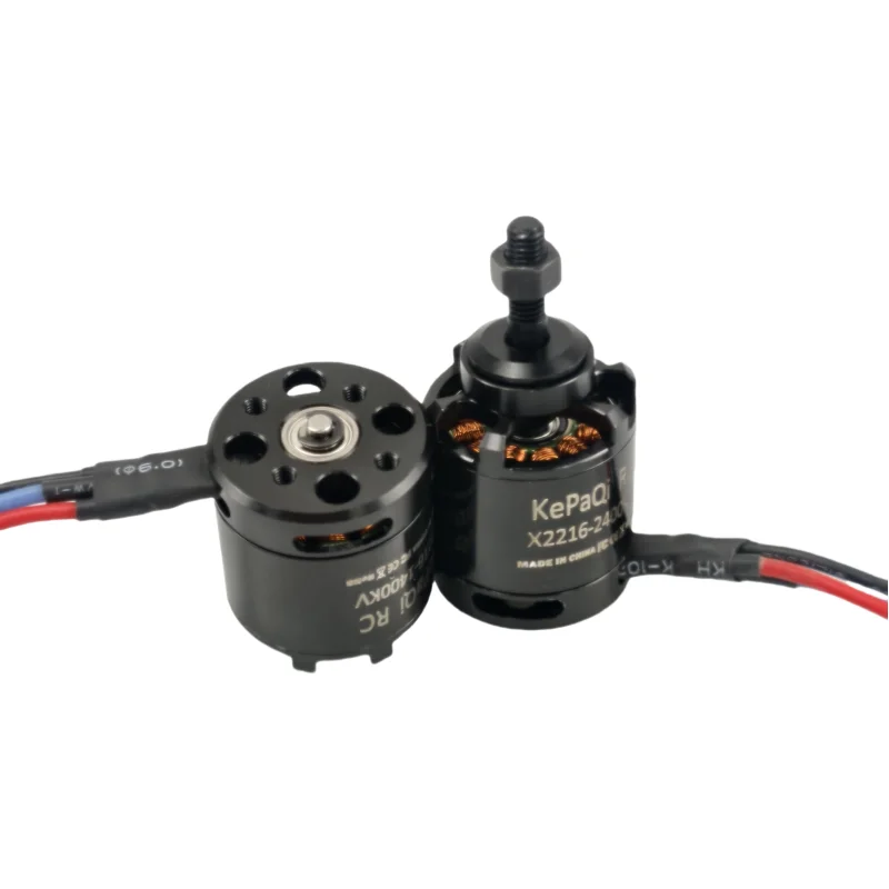 KePaQi X2216 Motore brushless di alta qualità per aeroplani modello RC 1400KV 2400KV Applicazioni di aeroplani 3D