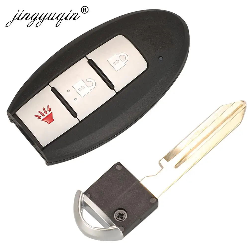 jingyuqin S180144502 Smart Car Key For Nissan Kicks S Rogue Sport 2018 2019+ Proximity Fob 433Mhz Chip 4A 285E3-5RA0A KR5TXN1