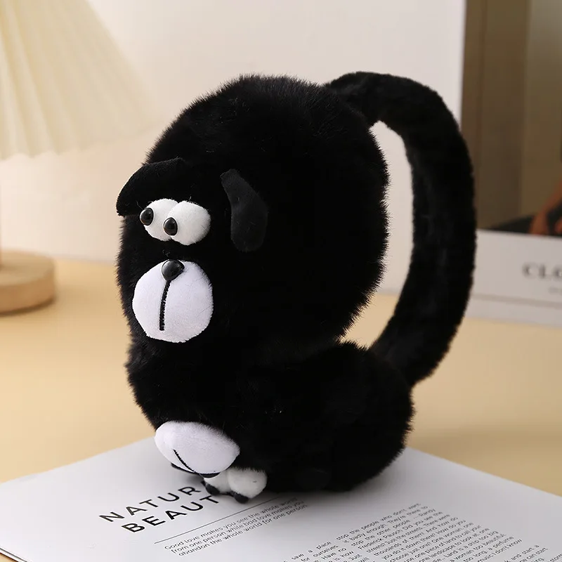 1pcs2024 غطاء أذن دافئ جديد واقي أذن شتوي النسخة الكورية من غطاء الأذن الصغير الكرتوني اللطيف