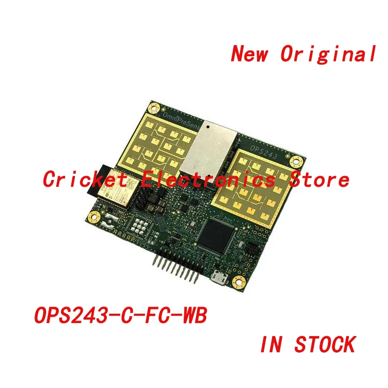 

OPS243-C-FC-WB Distance Sensor Modules 24GHz Doppler and FMCW Radar Sensor with Wireless Interface