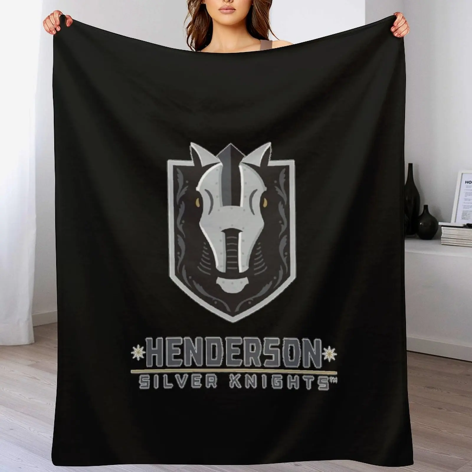 henderson silver knights Classic T Shirt Throw Blanket