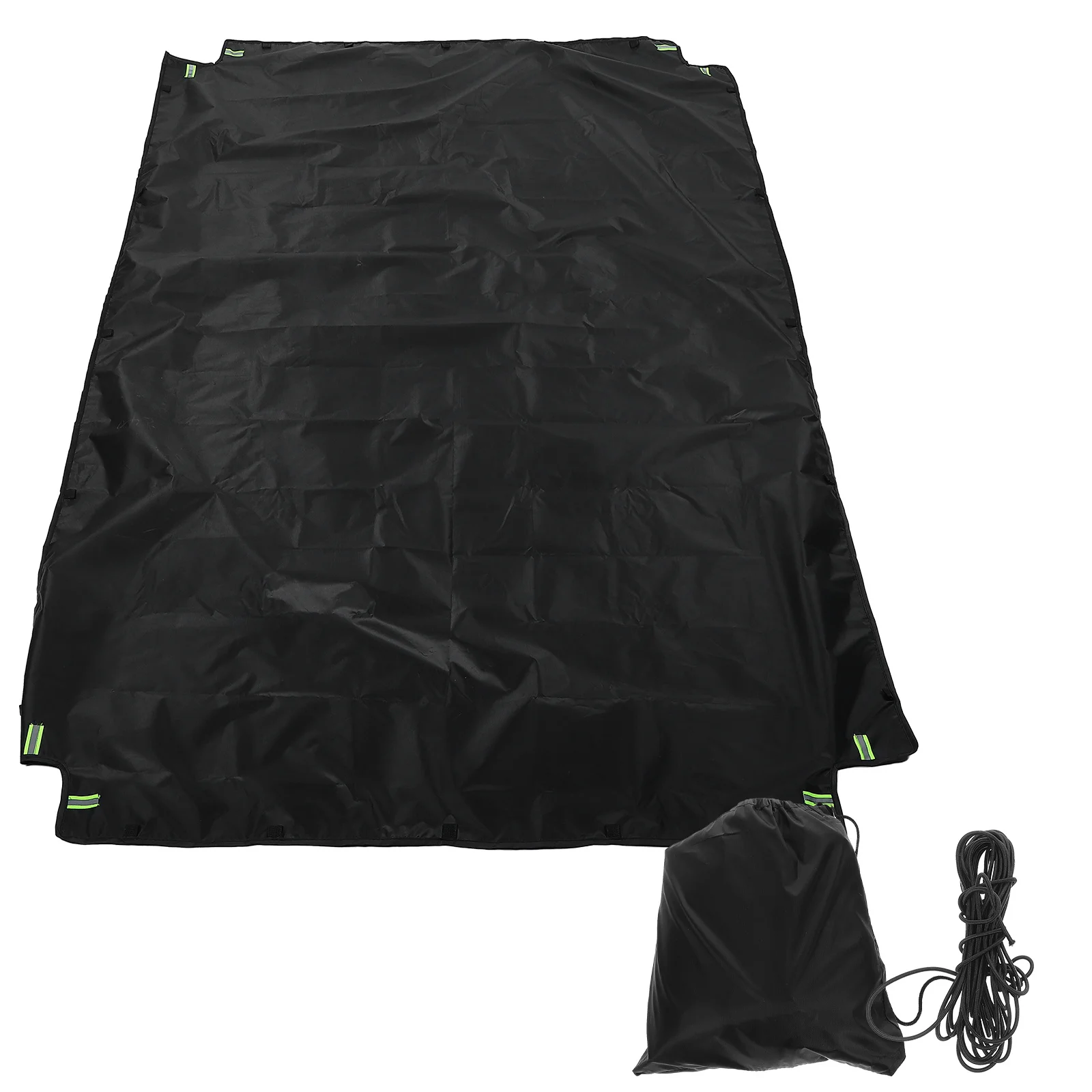 

Truck Carriage Cover Heavy Duty Waterproof Oxford Fabric Universal Fit For Pickup Bed Outdoor Trailer Windproof Sun Rain