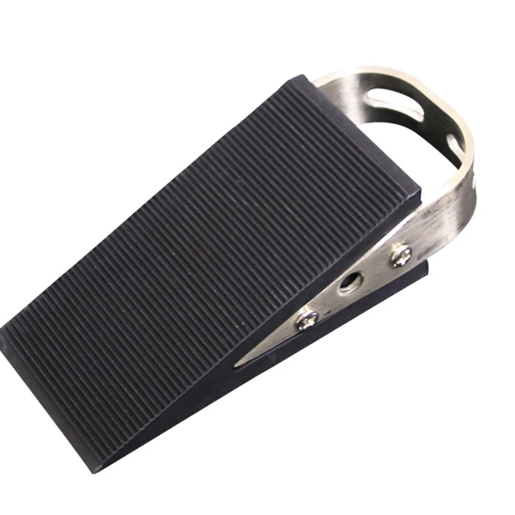 

Door Stopper Metal Rubber Portable Safe Home Use Wearproof Rustproof Non Slip Buffering Power Ideal Hotel Dormitory