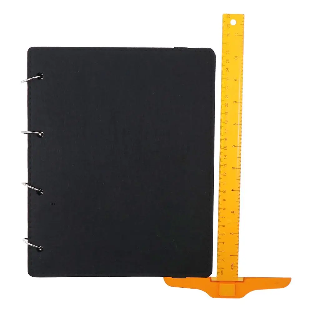 

Brooch Pin Organizer Black Pin Display Binder Felt Enamel Pin Display Book Shoe Charms Organizer