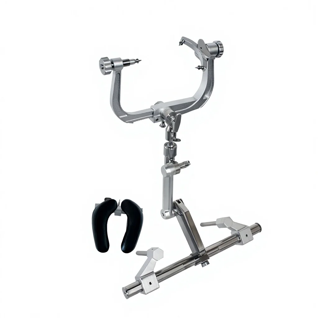 Hot Sale 3Pin Head Skull Clamp HighPrecision Neurosurgery Operating Head Frame HF-A300 Surgical Fixation Tool
