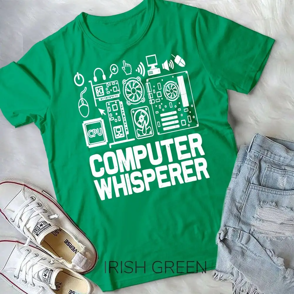 Computer Whisperer Shirt IT Nerds Geek Unisex T-shirt