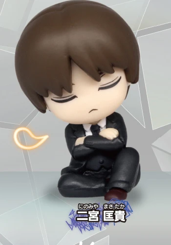 Original World Trigger Gashapon Toys Masataka Ninomiya Shinnosuke Tsuji Inoue Kenji Sleep Series Action Figure Model Capsule Toy view 5