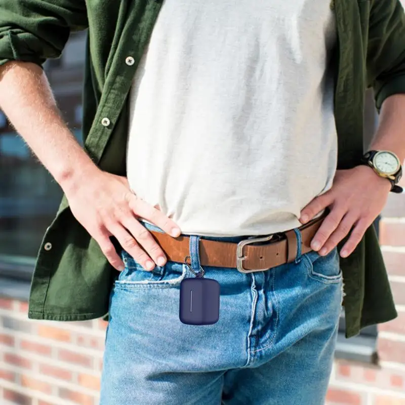 ฝาครอบหูฟังอุปกรณ์เสริมหูฟังแบบเต็มรูปแบบเคสอะไหล่หูฟังกันกระแทกกันฝุ่นฝาครอบด้วยคาราบิเนอร์