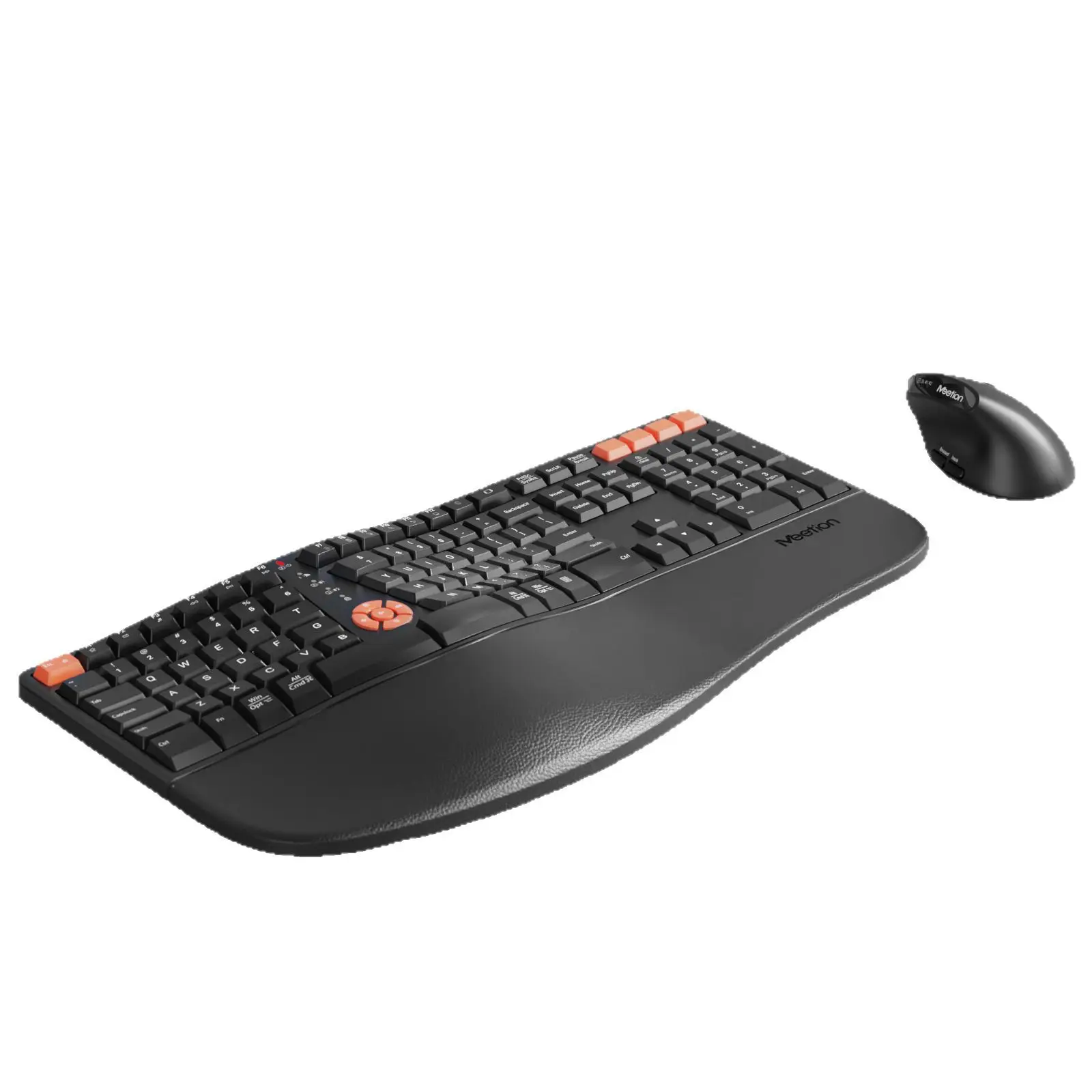 Premium 2.4G Bluetooth Wireless Ergonomic Rechargeable Keyboard And Mouse Combo Office Keyboard Vertical Mouse Set For Computer view 6