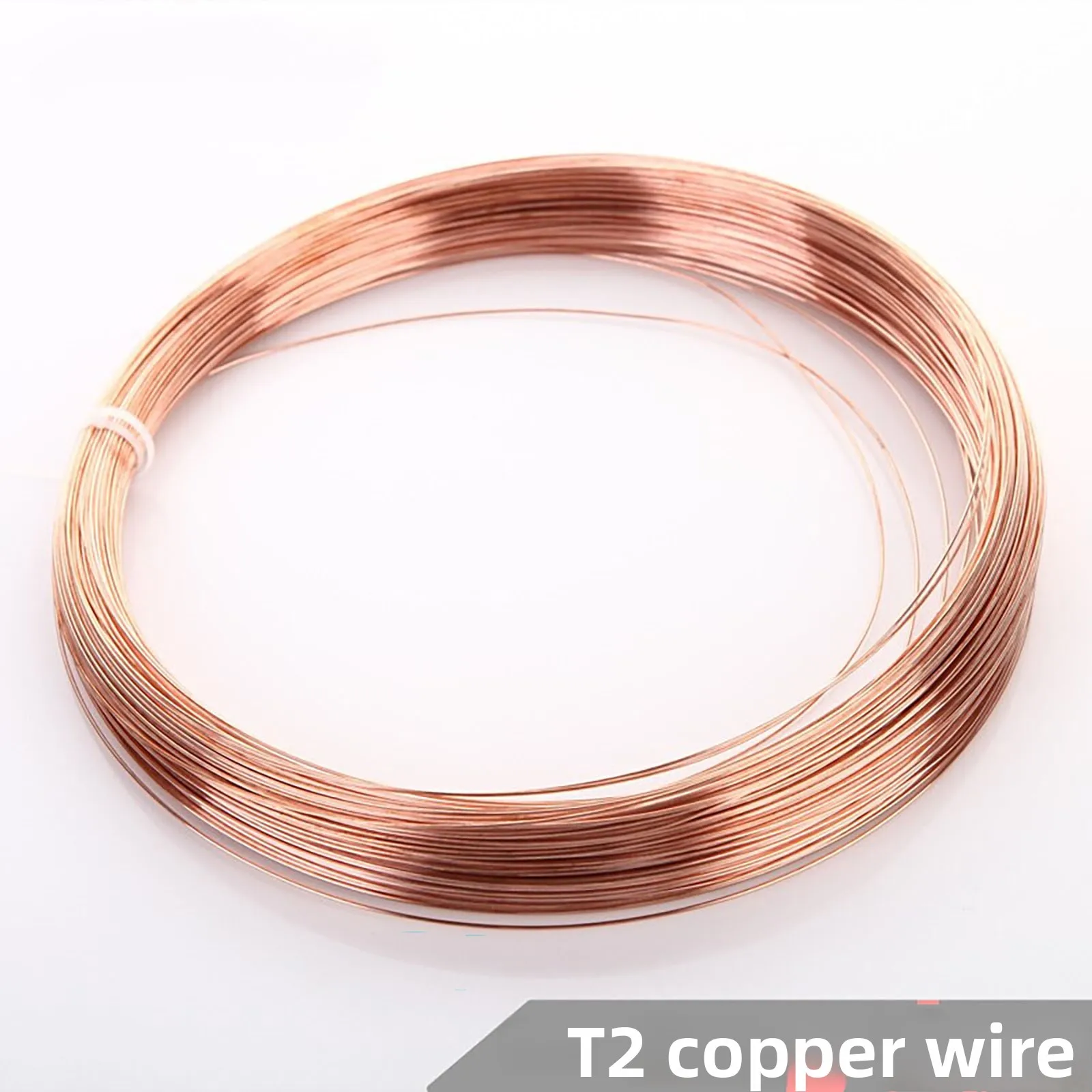 T2 Bare Red Copper Wire High Conductivity Dia 0.1-5.0mm