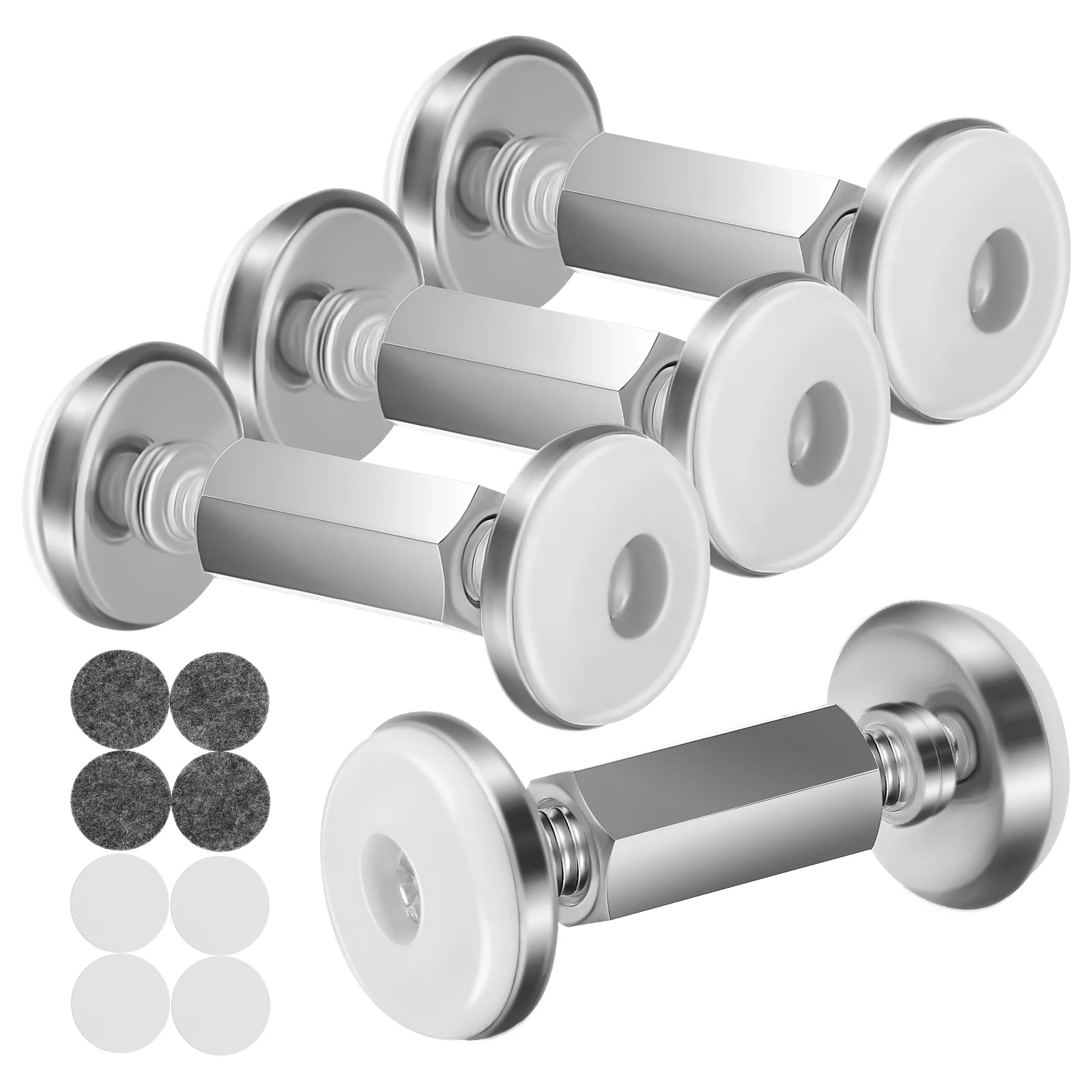 

4 Pcs Bed Headboard Stabilizer Anti Shake Device Wall Protection Noise Reduction Bed Frame Fixation Adjustable Length Stopper