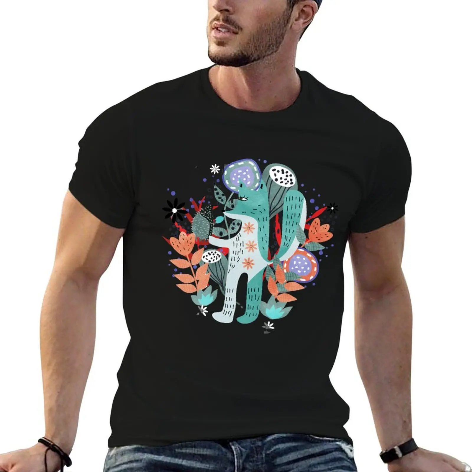 Creature T-Shirt Luxury anime t shirts cotton t shirt men