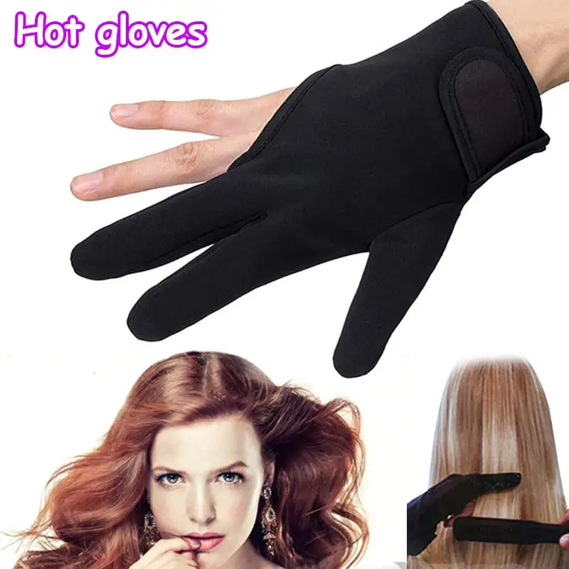 

Men Women Cycling Gloves Barber Hairdressing 3 Fingers Gloves Heat Resistant Finger Protect Glove Waterproof Motorcycle Gloves